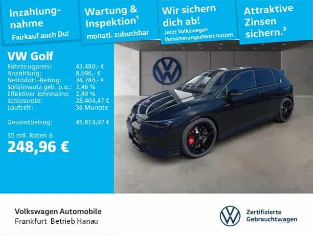 Volkswagen Golf VIII 2.0 TSI GTI Clubsport Navi IQ.LIGHT - 12/2024-photo-0