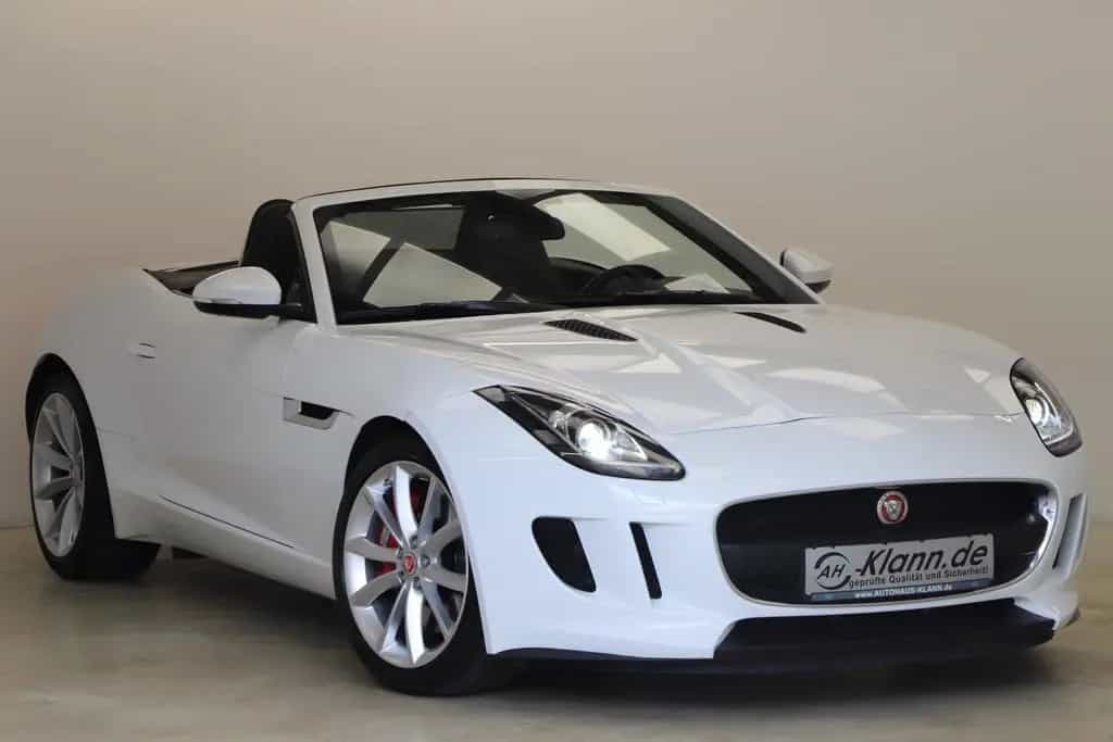 Jaguar F-Type 3.0 V6 340PS Cabrio Memory PAGA 1.Hand 09/2016-photo-1