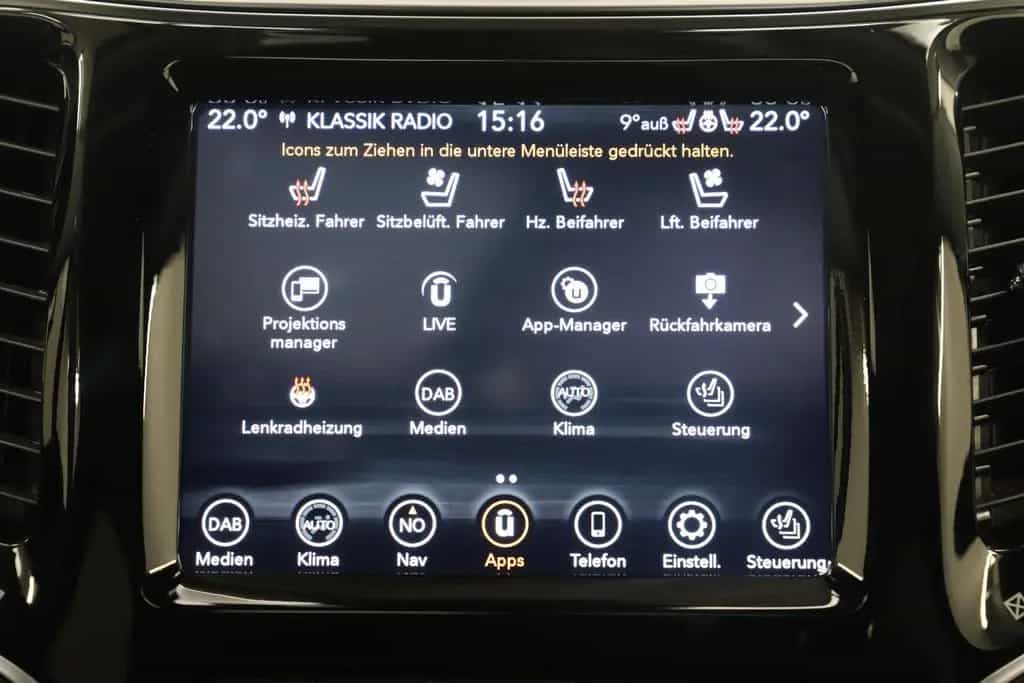 Jeep Cherokee 2.2CRD 195PS Overland 4WD Pano ACC 1Han 07/2019-photo-16