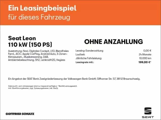 Seat Leon Sportstourer FR 1.5 TSI Navi LED Full Link 05/2025-photo-1