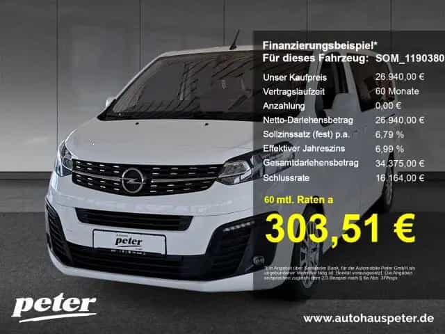 Opel Zafira Life 2.0 D L Selection 8-Sitzer Klimaauto 04/2021-photo-0