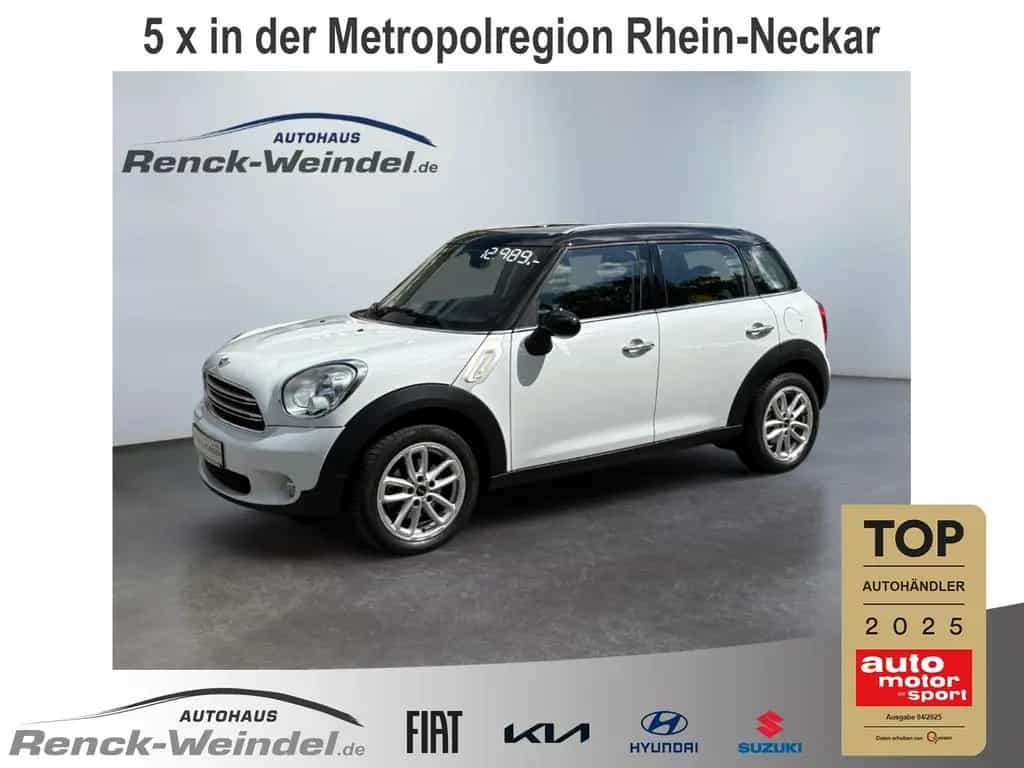 MINI Cooper Countryman Keyless Alu Klima el.SP Spieg. 09/2015-photo-0