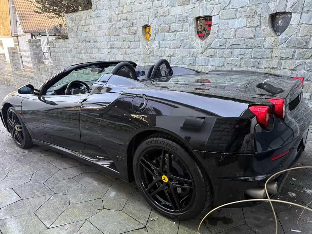 Ferrari F430 Spider 1 HD NEUWAGENZUSTAND CARBON SITZE 01/2007-photo-11
