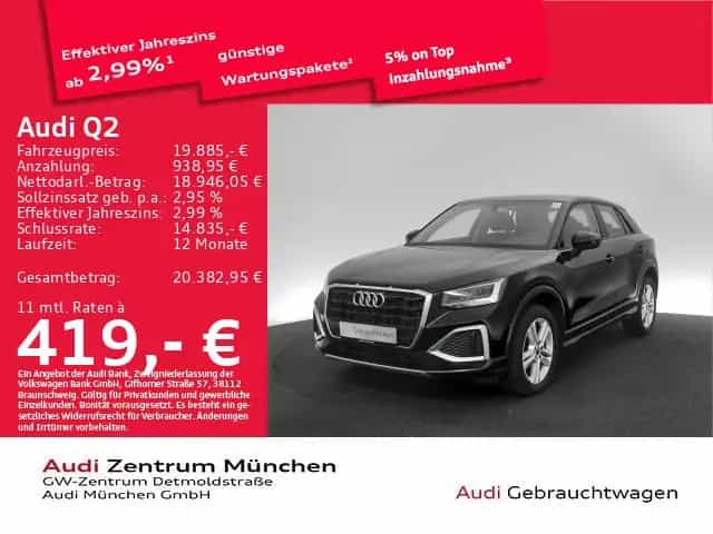 Audi Q2 30 TFSI advanced Navi+/PDC 12/2022-photo-0