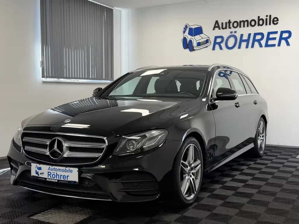 Mercedes-Benz E 400 T 4Matic AMG Line 7-Sitze MB-LED Kamera 10/2017-photo-0