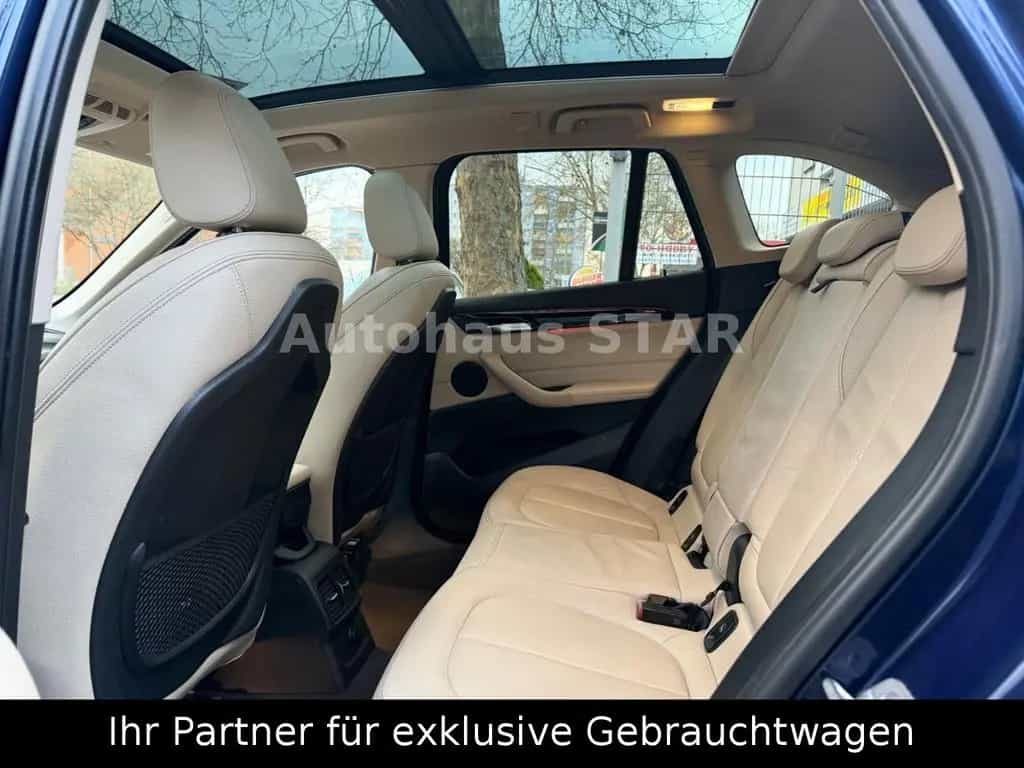 BMW X1 xDrive 18d Sport Line / KAMERA - LEDER - PANO 04/2018-photo-13