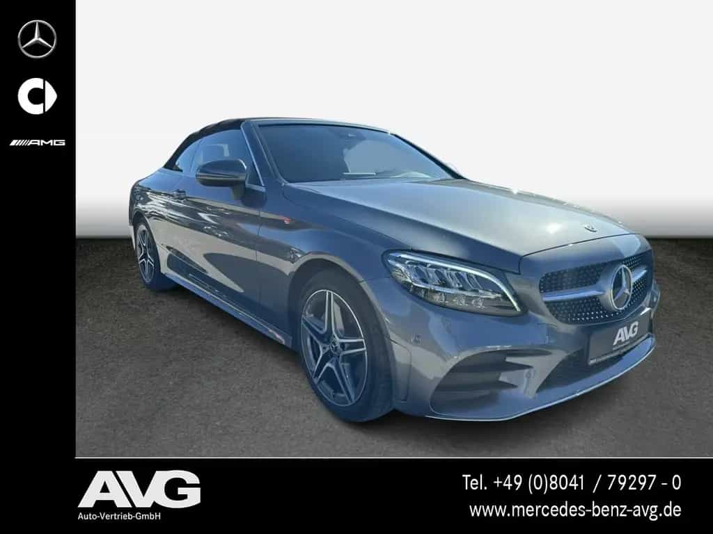 Mercedes-Benz C-Class 180 Cabriolet AMG/AHK/CAB-KOMF-PAKET 03/2020-photo-2