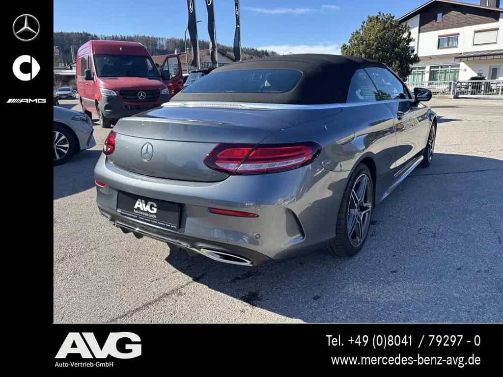 Mercedes-Benz C-Class 180 Cabriolet AMG/AHK/CAB-KOMF-PAKET 03/2020-photo-4