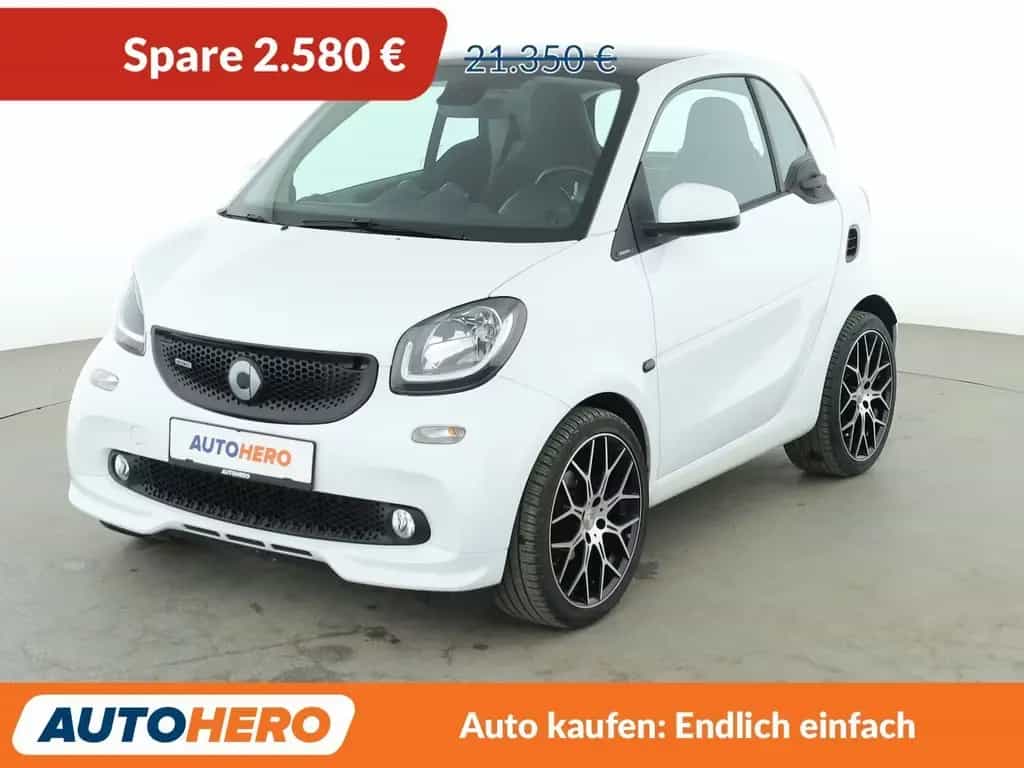 Smart ForTwo 0.9 Turbo Brabus Aut.*NAVI*TEMPO*CAM* 03/2017-photo-0