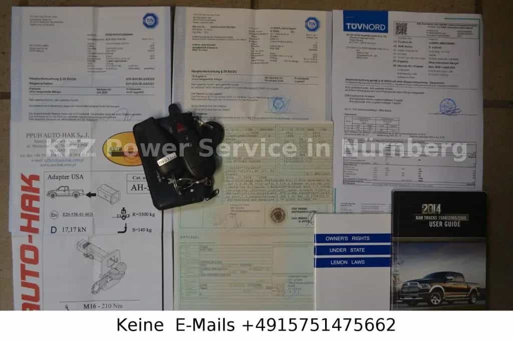 Dodge RAM 1500 3.0 D Big Horn Leder Kamera  AHK 4x4 12/2015-photo-24