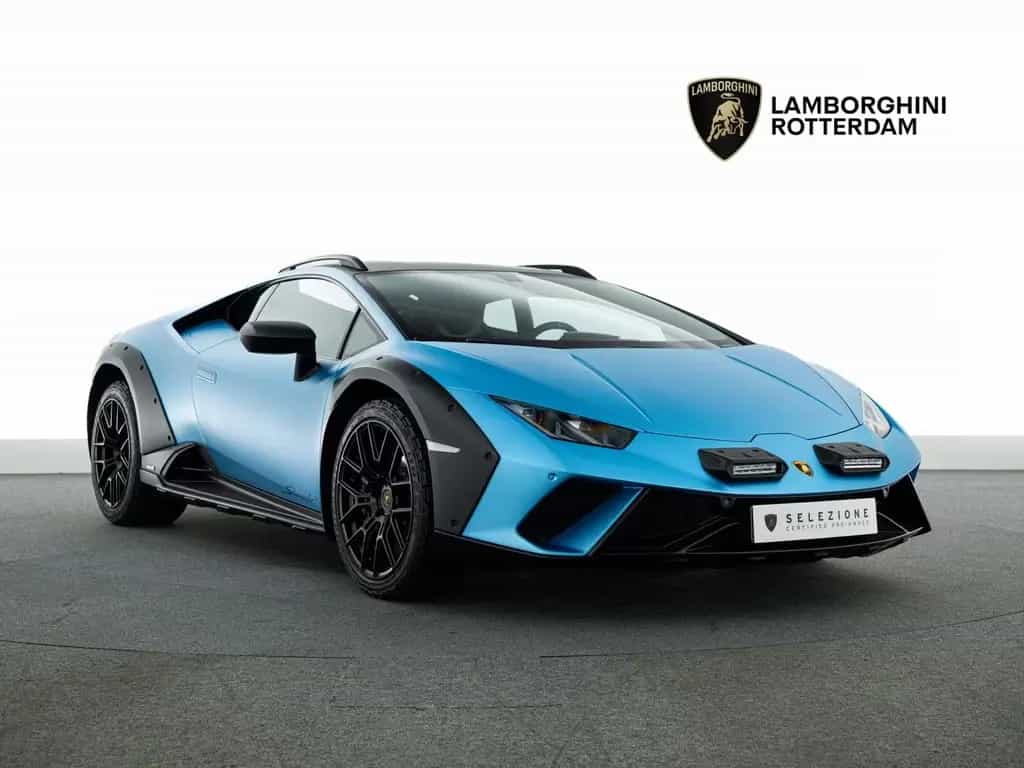 Lamborghini Huracán Sterrato I Blu Arione I Black roof 04/2024-photo-0