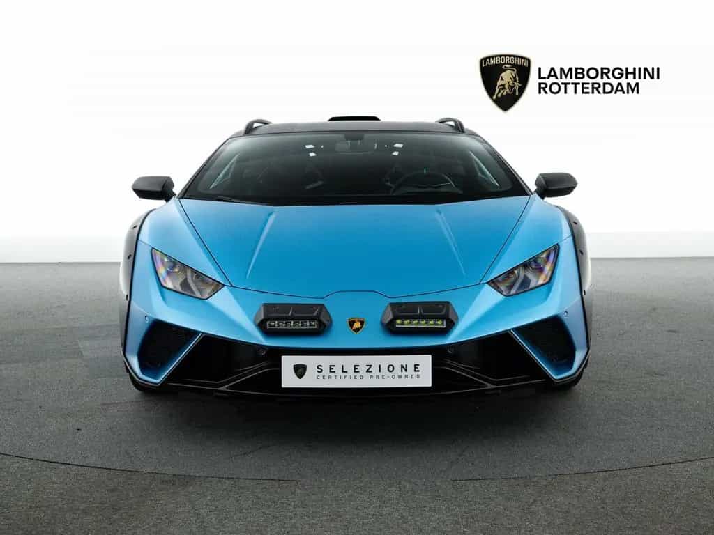 Lamborghini Huracán Sterrato I Blu Arione I Black roof 04/2024-photo-3