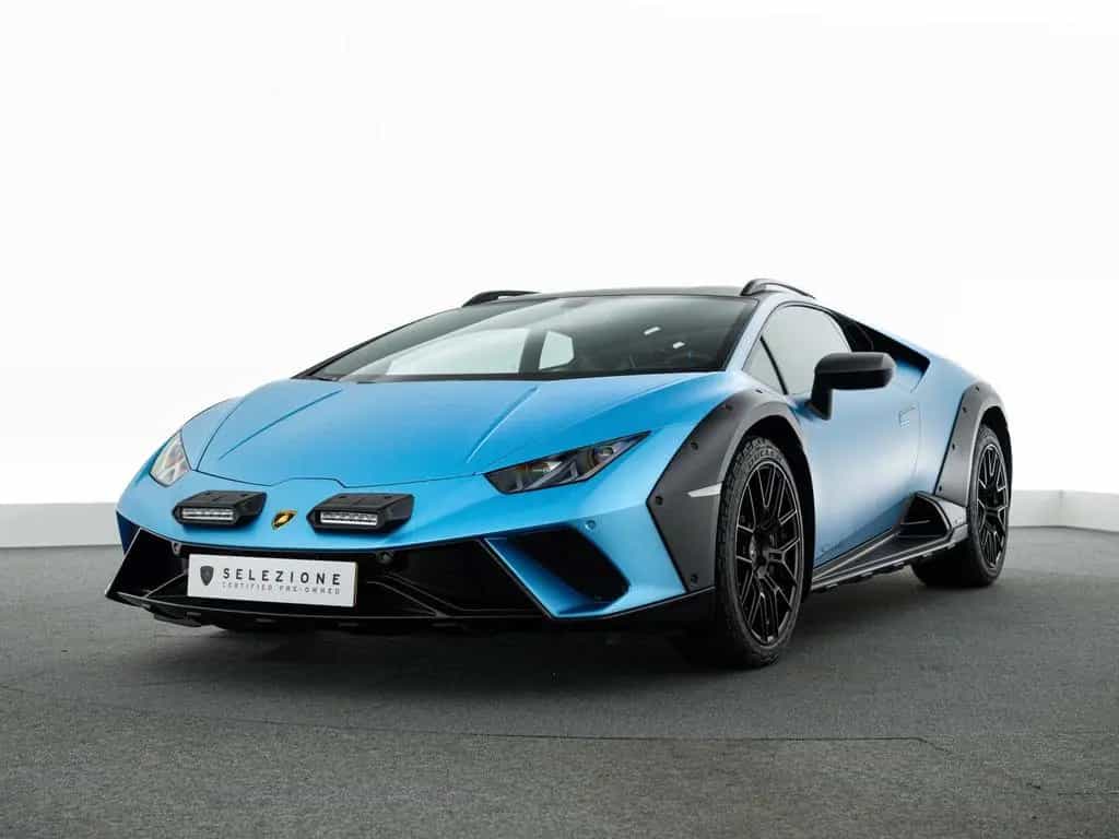Lamborghini Huracán Sterrato I Blu Arione I Black roof 04/2024-photo-33