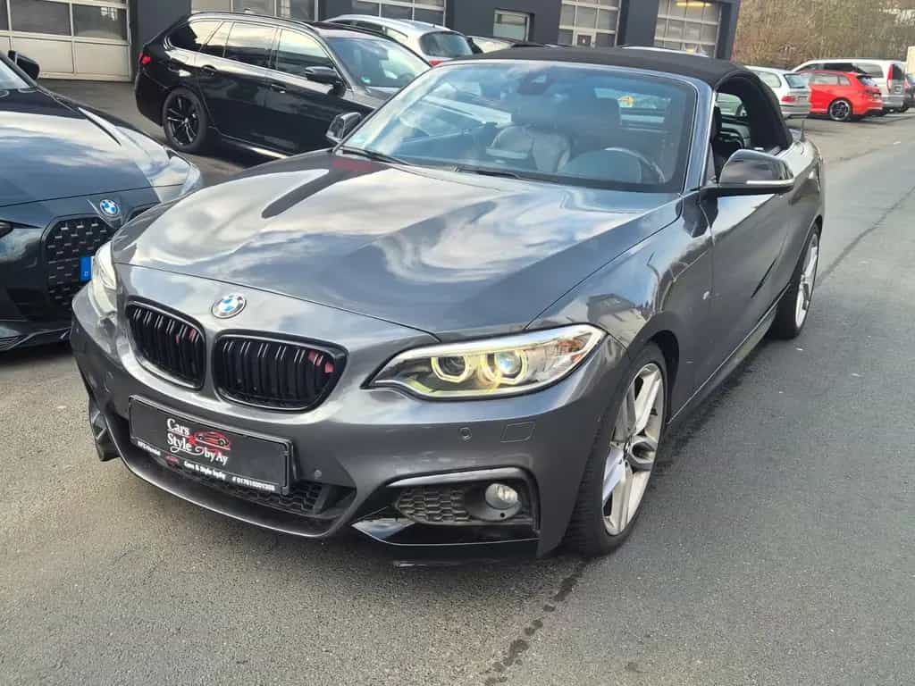 BMW 2 Series 220 iA Cabrio M Sport Technik/AHK/Garantie/ 12/2016-photo-0