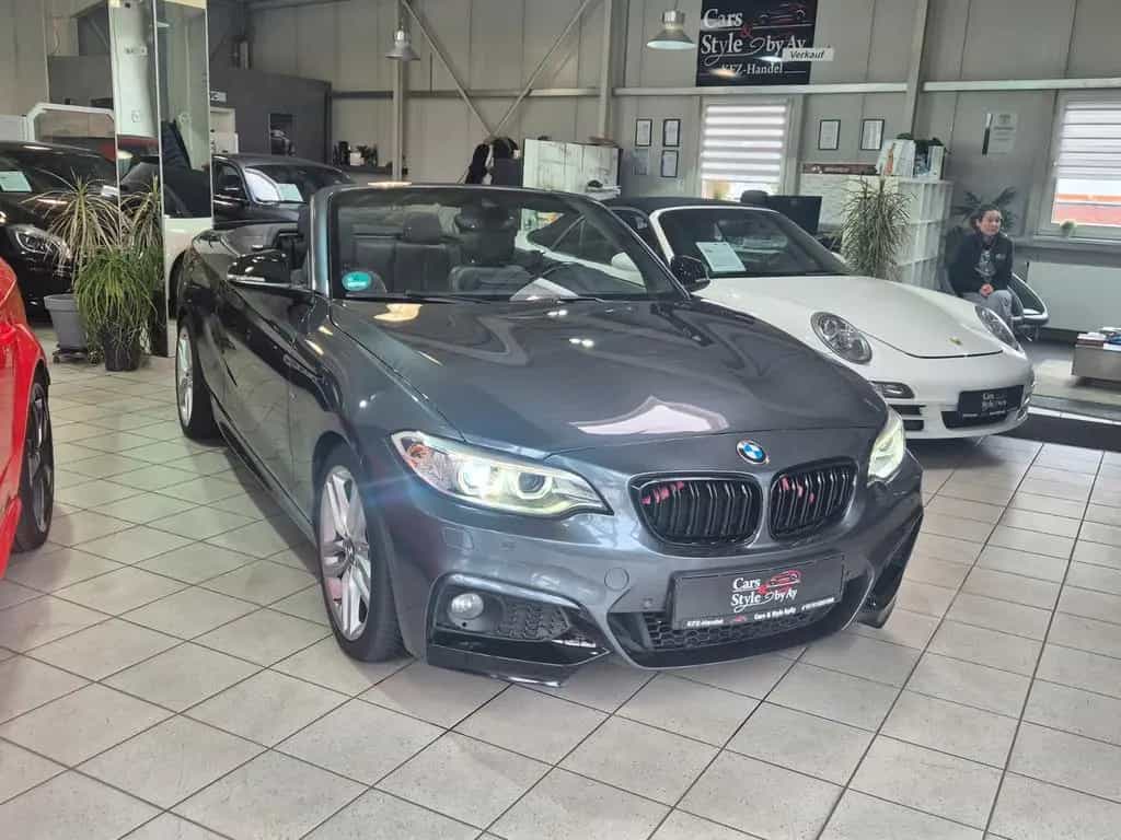 BMW 2 Series 220 iA Cabrio M Sport Technik/AHK/Garantie/ 12/2016-photo-2