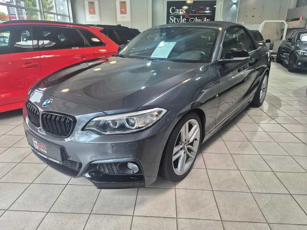 BMW 2 Series 220 iA Cabrio M Sport Technik/AHK/Garantie/ 12/2016-photo-4