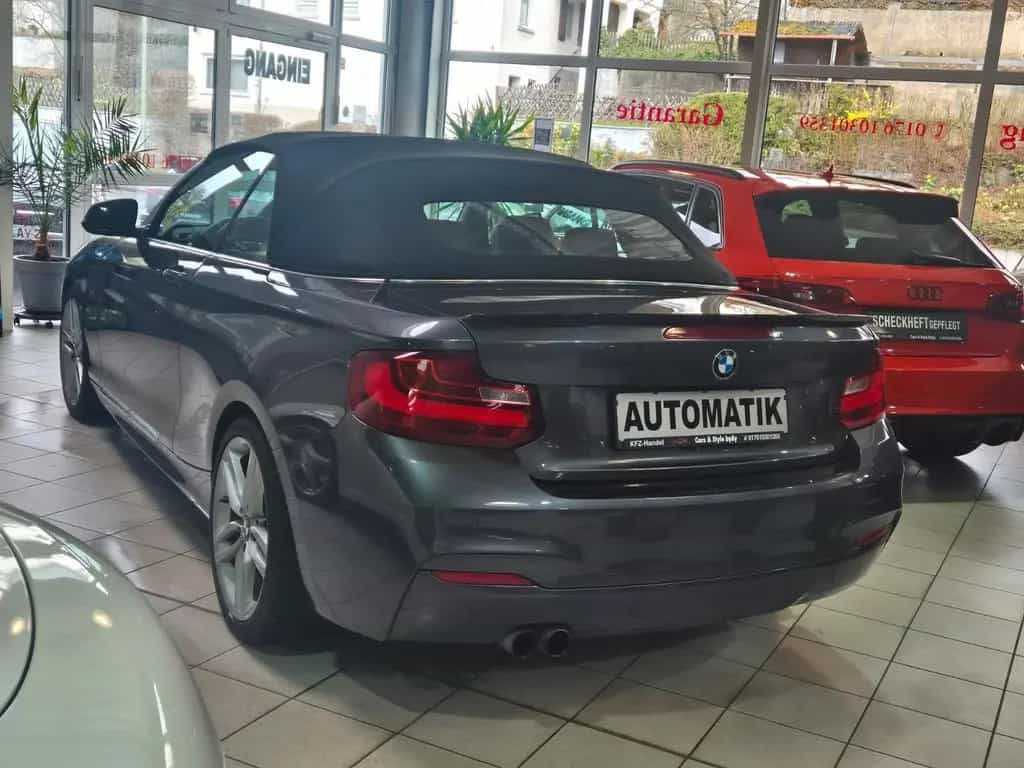 BMW 2 Series 220 iA Cabrio M Sport Technik/AHK/Garantie/ 12/2016-photo-7