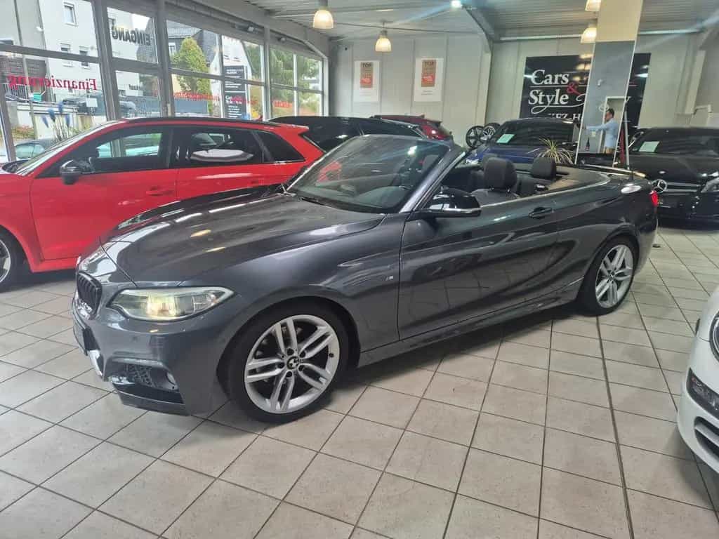 BMW 2 Series 220 iA Cabrio M Sport Technik/AHK/Garantie/ 12/2016-photo-8