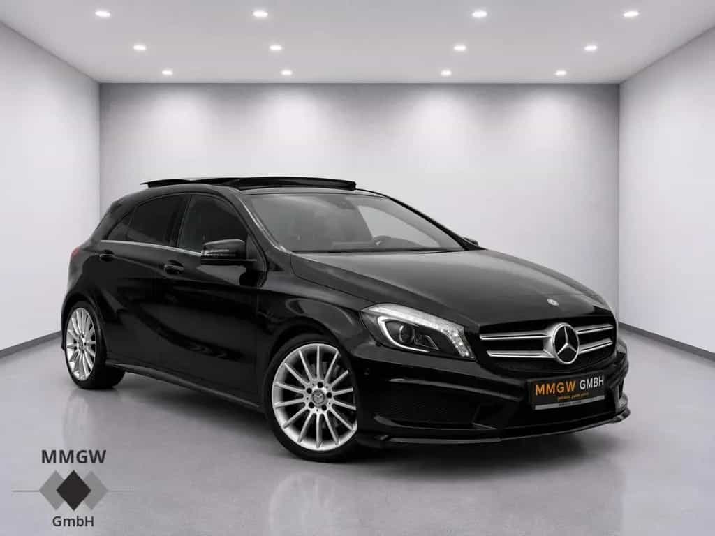 Mercedes-Benz A 250 4Matic AMG Sport Line Pano/Navi/BiXenon//S 02/2014-photo-2