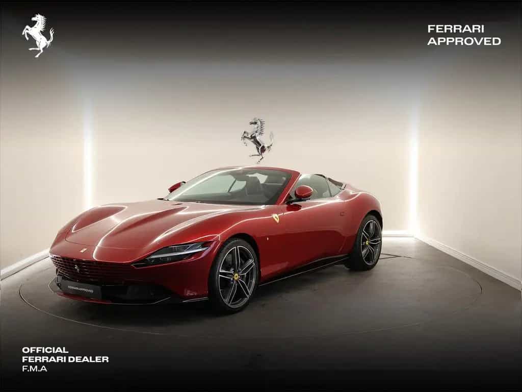 Ferrari Roma Spider / RossoCalifornia / Ferrari Approved 09/2024-photo-0
