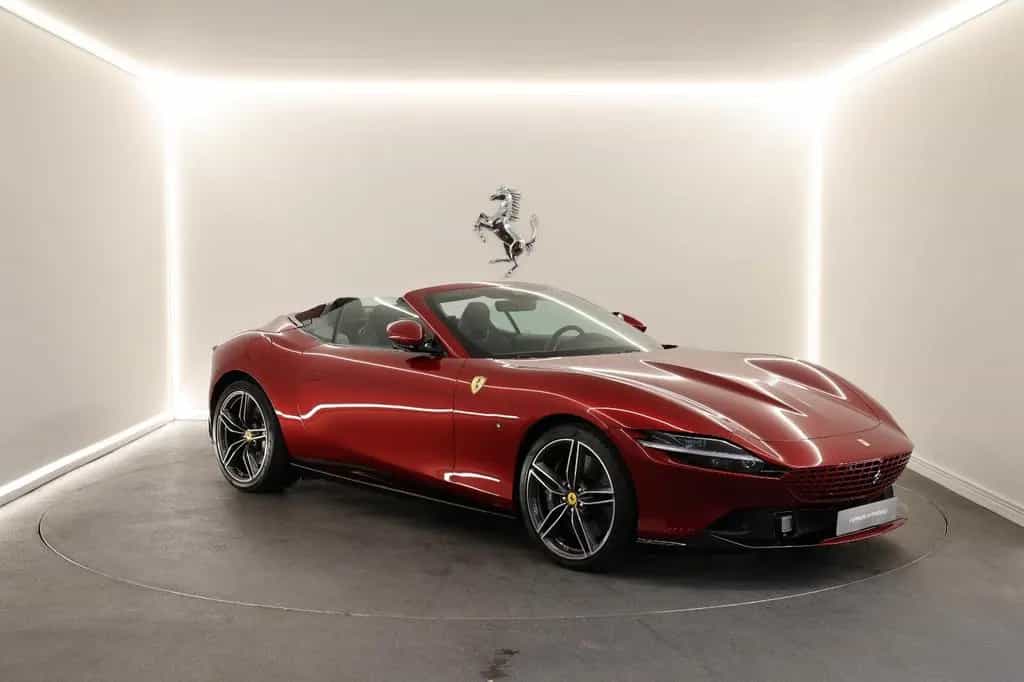 Ferrari Roma Spider / RossoCalifornia / Ferrari Approved 09/2024-photo-10
