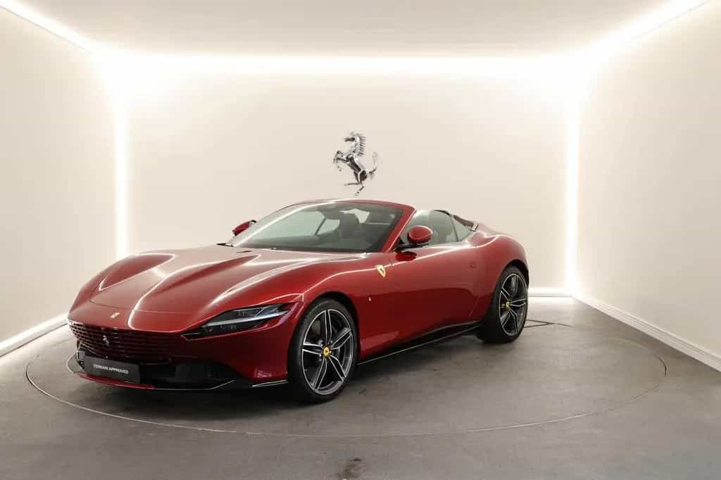 Ferrari Roma Spider / RossoCalifornia / Ferrari Approved 09/2024-photo-16