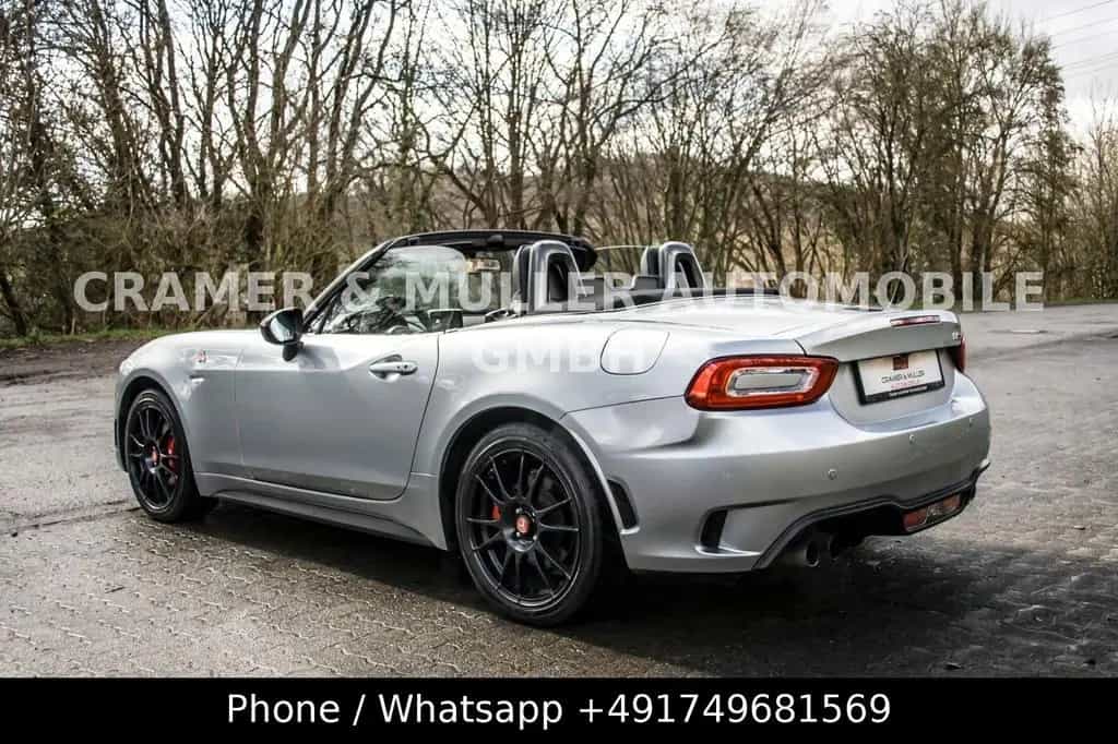 Abarth 124 Spider GT Automatik Scheckheft Unfallfrei 12/2018-photo-11