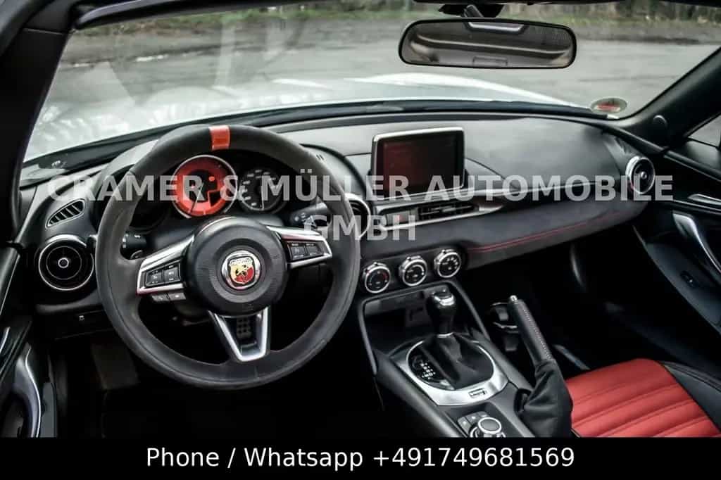 Abarth 124 Spider GT Automatik Scheckheft Unfallfrei 12/2018-photo-15