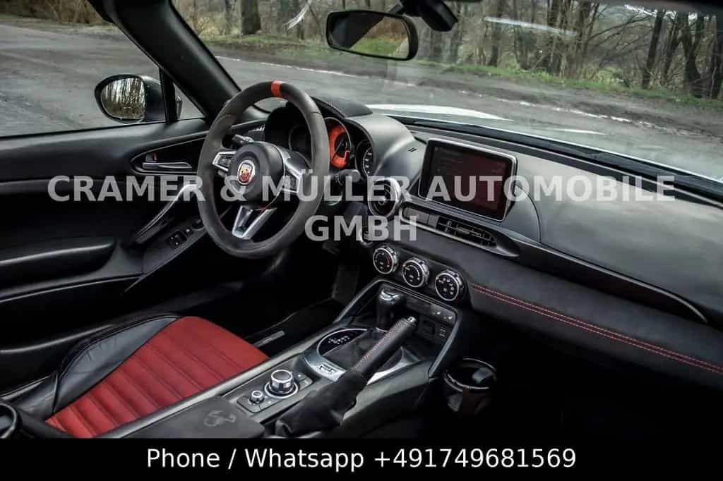 Abarth 124 Spider GT Automatik Scheckheft Unfallfrei 12/2018-photo-17