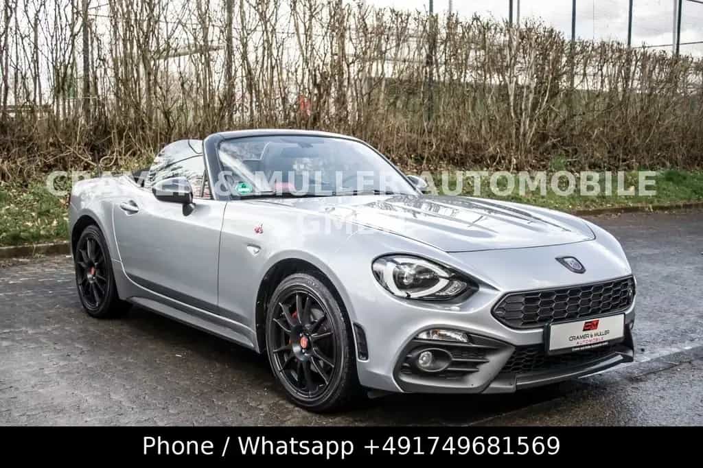 Abarth 124 Spider GT Automatik Scheckheft Unfallfrei 12/2018-photo-7