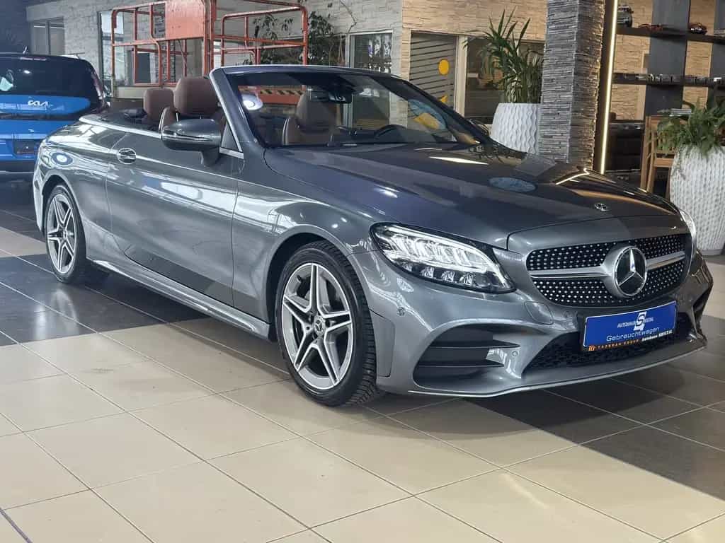 Mercedes-Benz C-Class 180 AMG Paket Leder LED Tempomat R.Cam Navi 04/2019-photo-0
