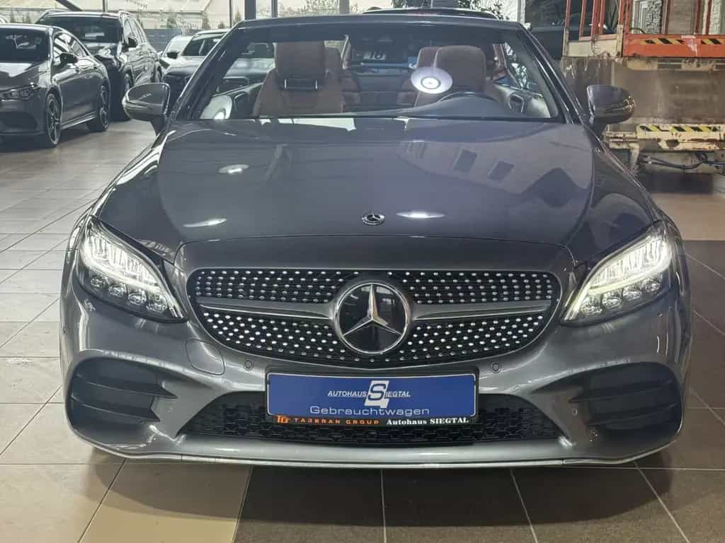 Mercedes-Benz C-Class 180 AMG Paket Leder LED Tempomat R.Cam Navi 04/2019-photo-1