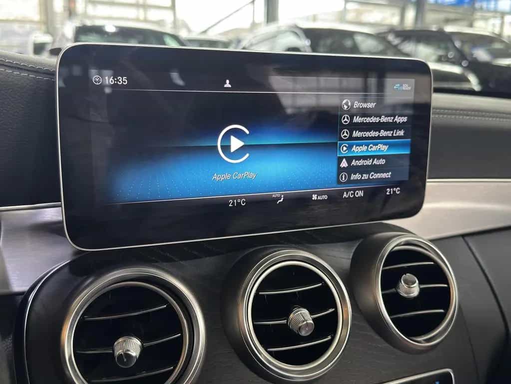 Mercedes-Benz C-Class 180 AMG Paket Leder LED Tempomat R.Cam Navi 04/2019-photo-19