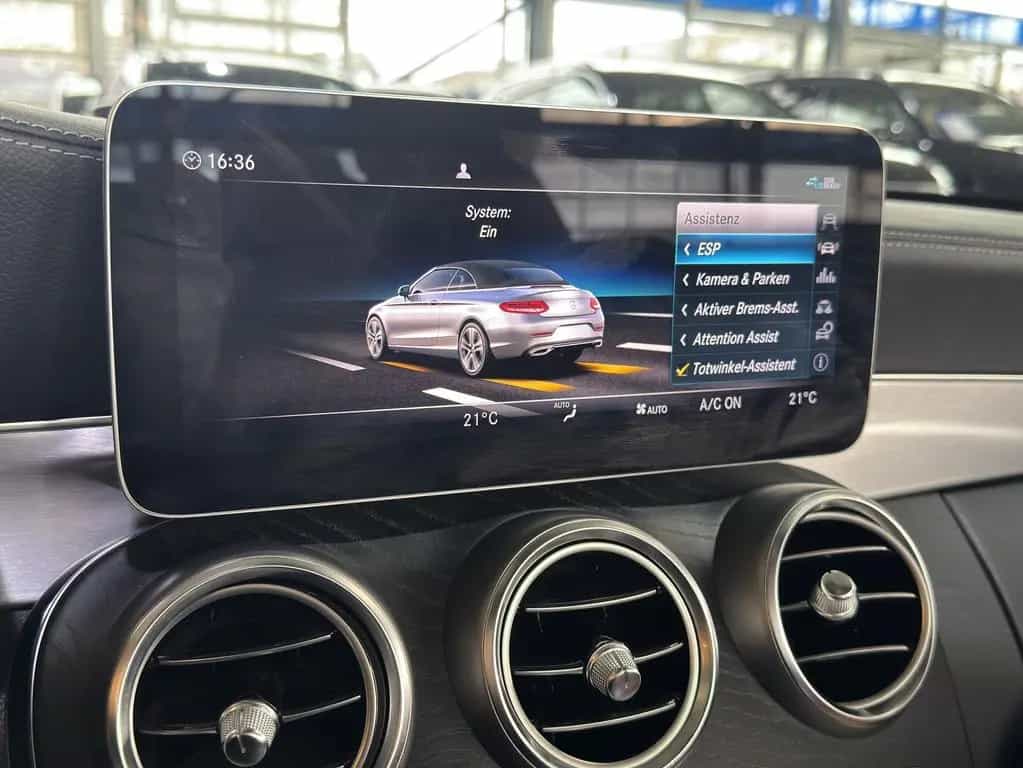 Mercedes-Benz C-Class 180 AMG Paket Leder LED Tempomat R.Cam Navi 04/2019-photo-20