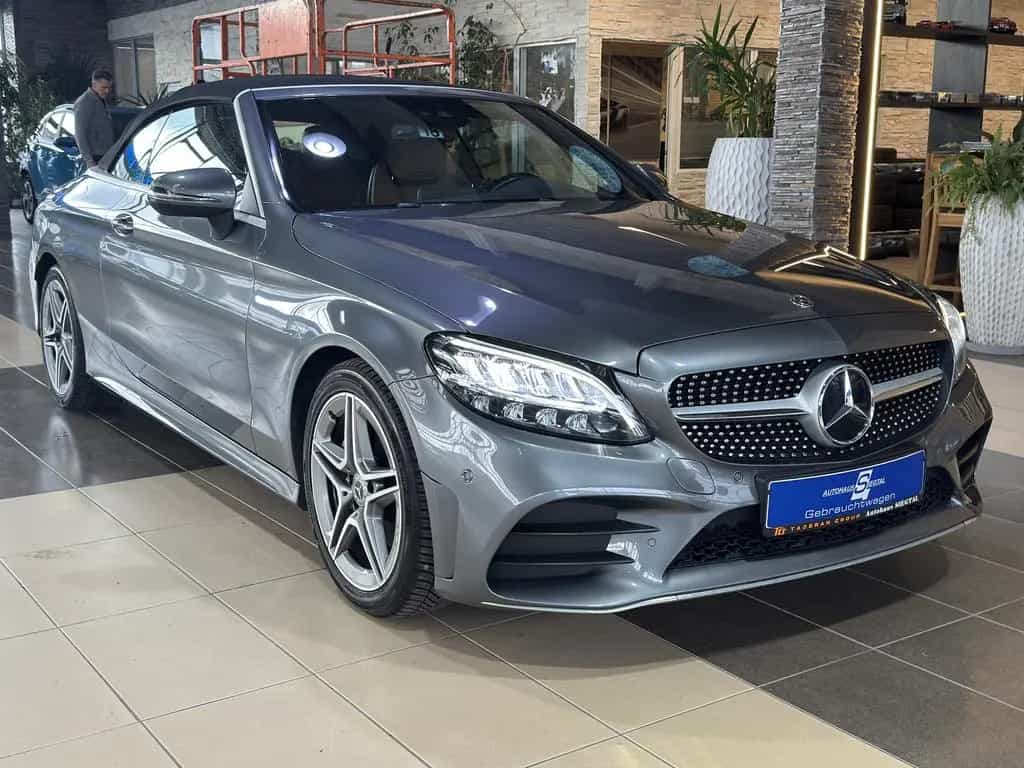 Mercedes-Benz C-Class 180 AMG Paket Leder LED Tempomat R.Cam Navi 04/2019-photo-25