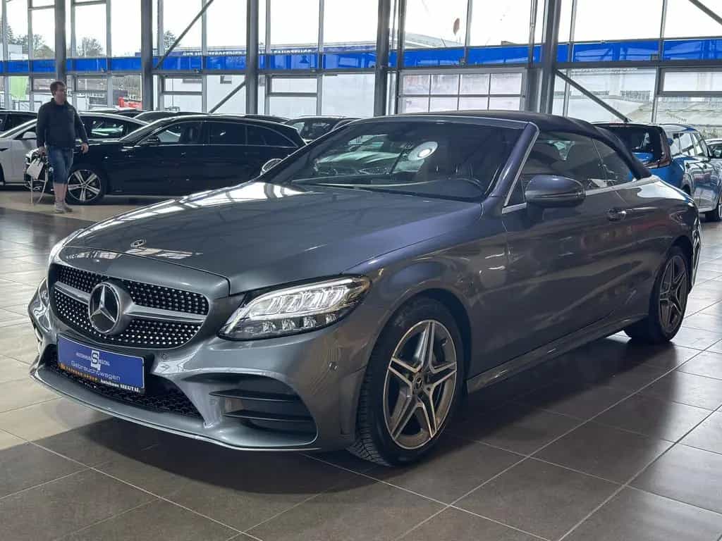 Mercedes-Benz C-Class 180 AMG Paket Leder LED Tempomat R.Cam Navi 04/2019-photo-26