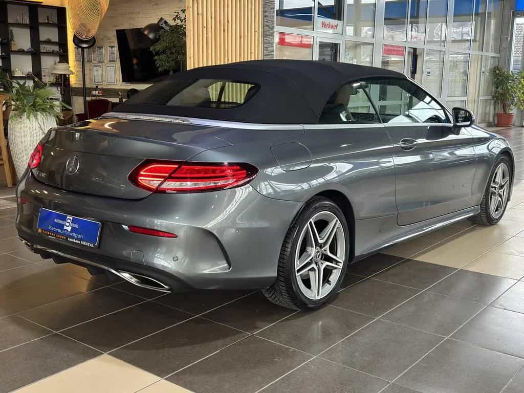 Mercedes-Benz C-Class 180 AMG Paket Leder LED Tempomat R.Cam Navi 04/2019-photo-28