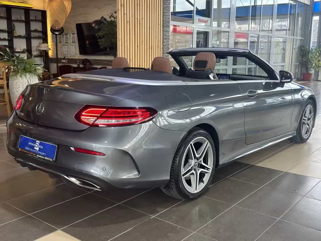 Mercedes-Benz C-Class 180 AMG Paket Leder LED Tempomat R.Cam Navi 04/2019-photo-5