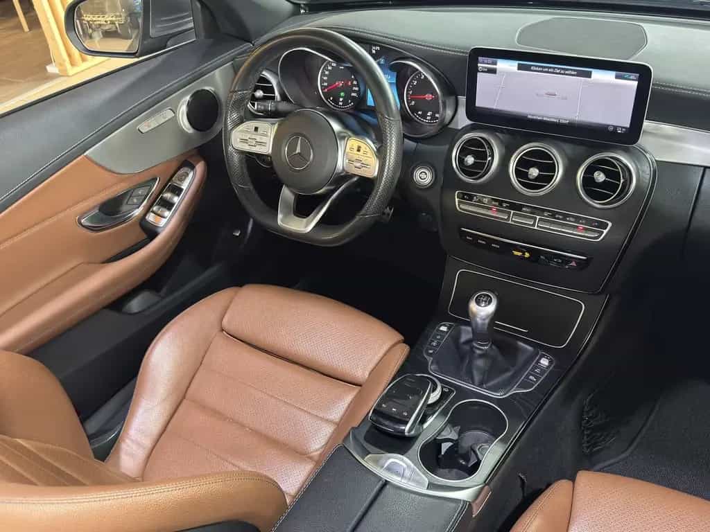 Mercedes-Benz C-Class 180 AMG Paket Leder LED Tempomat R.Cam Navi 04/2019-photo-7