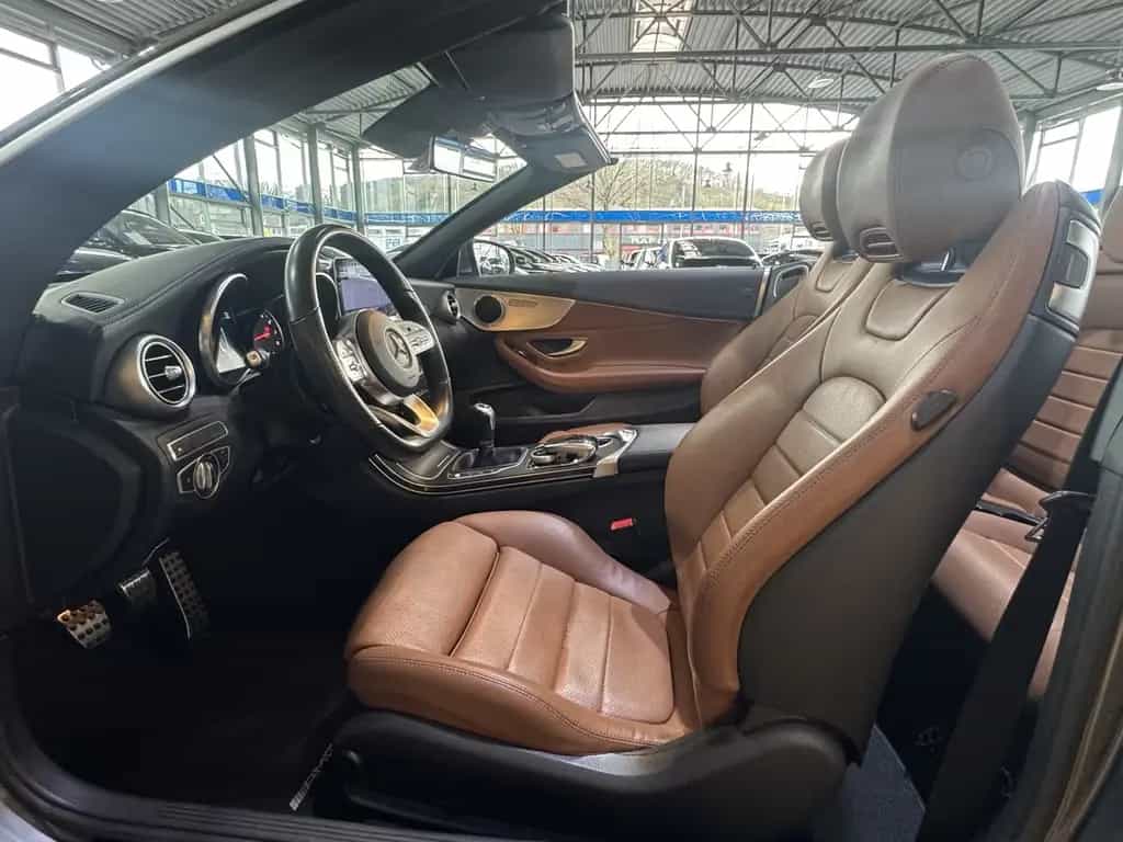 Mercedes-Benz C-Class 180 AMG Paket Leder LED Tempomat R.Cam Navi 04/2019-photo-9