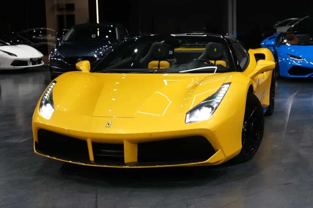Ferrari 488 Spider *JBL*Carbon*Lift*F1-LED*PPF* 10/2016-photo-0