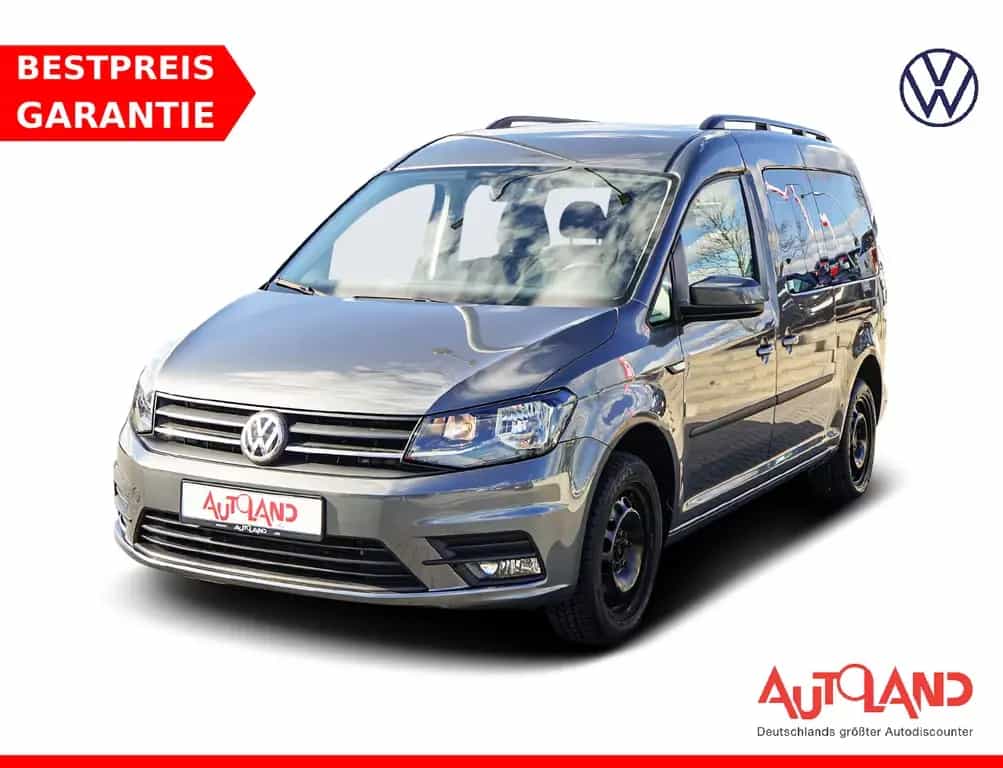 Volkswagen Caddy Maxi 1.4 TSI AAC SHZ 7-Sitzer PDC 10/2017-photo-0