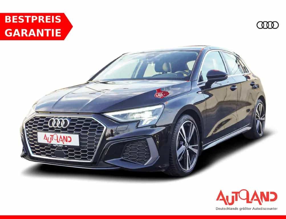Audi A3 SB 35 TFSI S-Line LED Navi Kamera Tempomat 05/2021-photo-0
