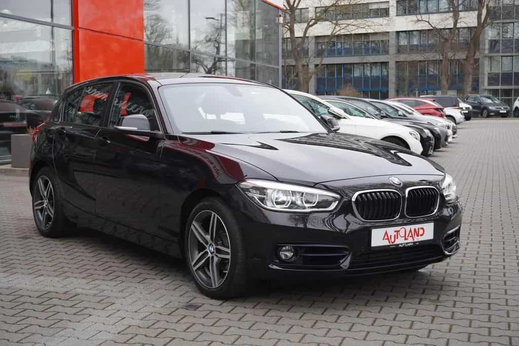BMW 120 d Sport Line Klimaaut. LED Sitzheizung Leder 07/2019-photo-3
