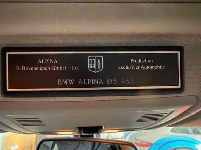 ALPINA D3 Limousine ESSD Leder Xenon Nr. 463 aus 1.Hd. 07/2007-photo-9