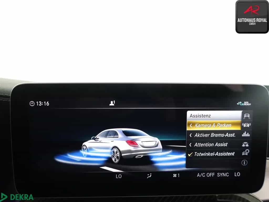 Mercedes-Benz C-Class 43 AMG 4M DESIGNO,HEADUP,BURMESTER,MULTIBEAM 01/2019-photo-16