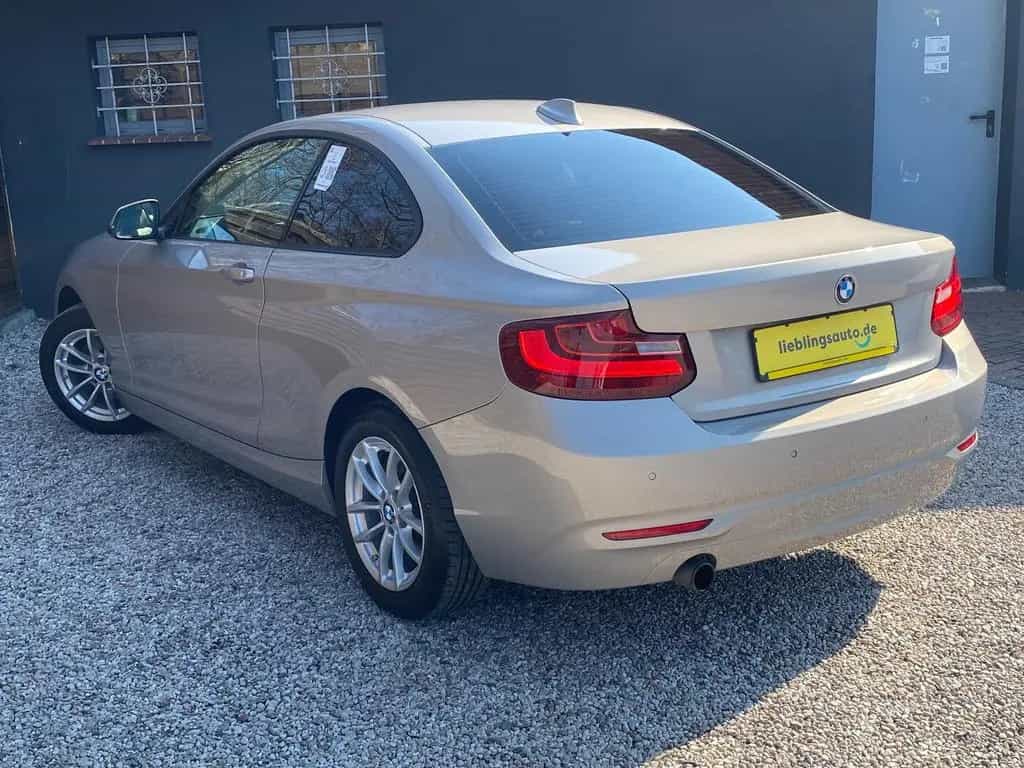 BMW 2 Series 220i Coupé Automatik Leder Schiebedach Navi SHZ 11/2015-photo-5