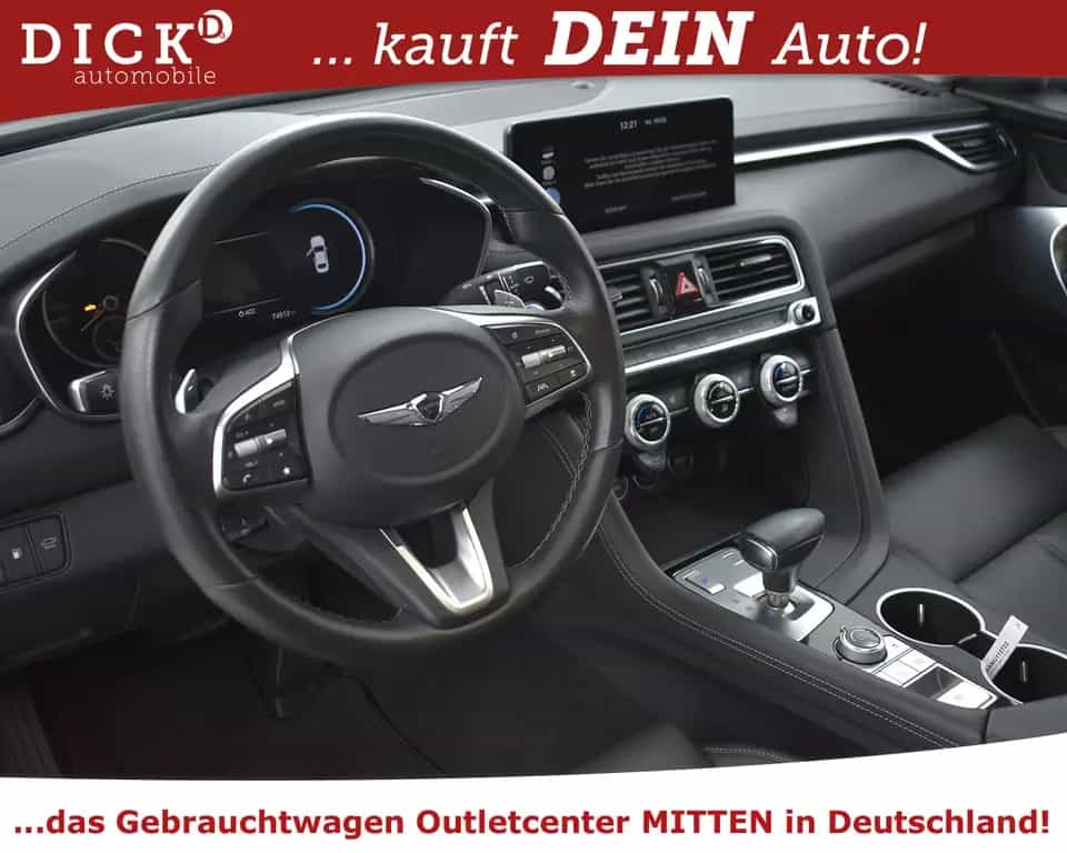 Genesis G70 2.0 T-GDI Premi NAV+KAM+KEY+ACC+LEDER+TEM+18 02/2023-photo-9
