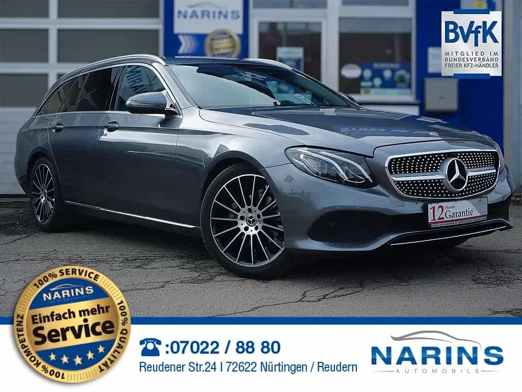 Mercedes-Benz E 200 E T-Modell Navi Kamera Teilleder SHZ 05/2019-photo-0