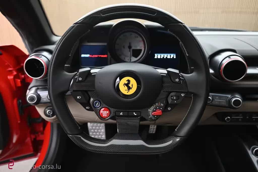 Ferrari 812 Superfast*Lift*Carbon*7013km*Rosso Corsa 10/2019-photo-11